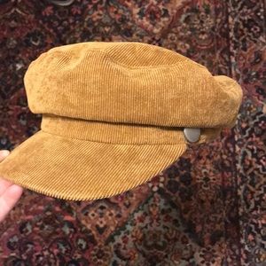 Brown Cabbie Hat